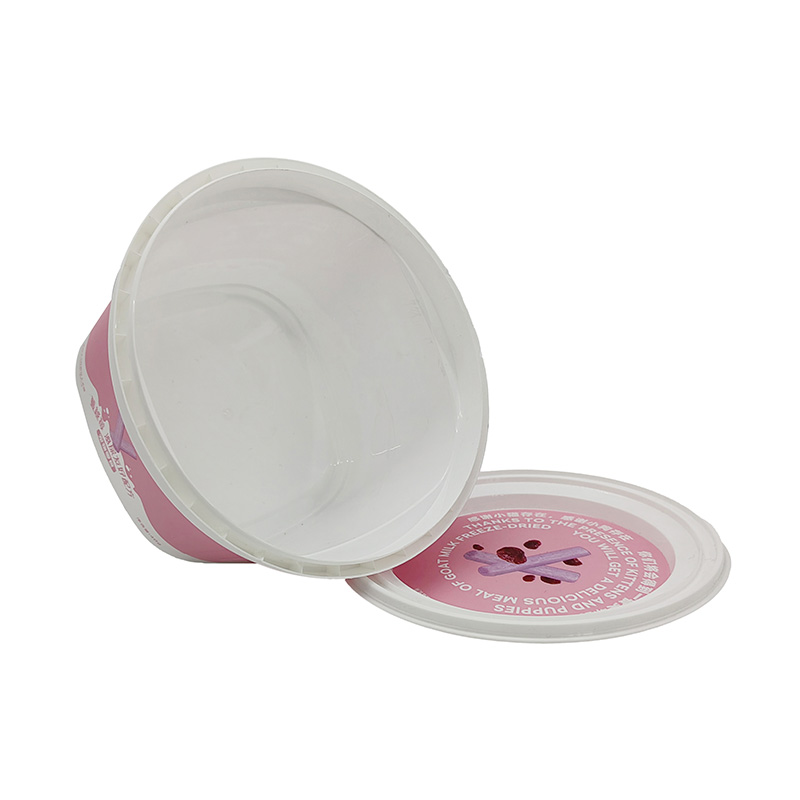 PP Plastic Square Pail In Mold Label