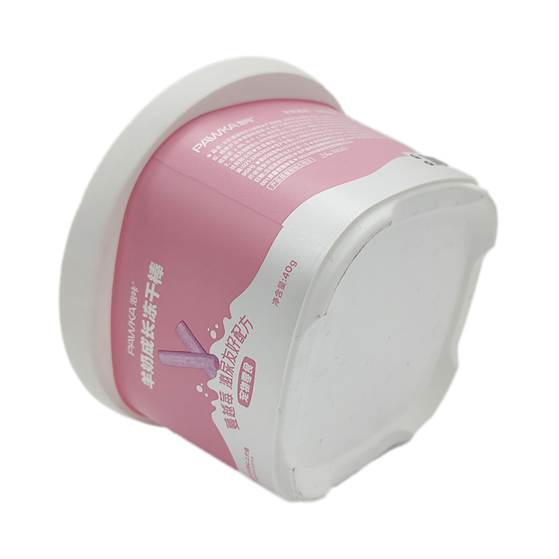 PP Plastic Square Pail In Mold Label