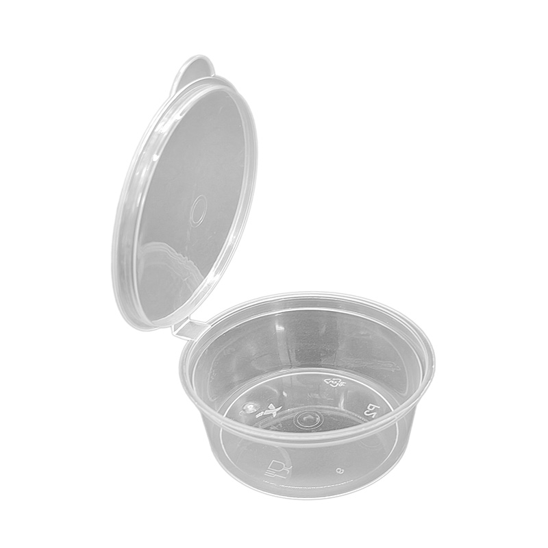 Container nước sốt bản lề nhựa PP