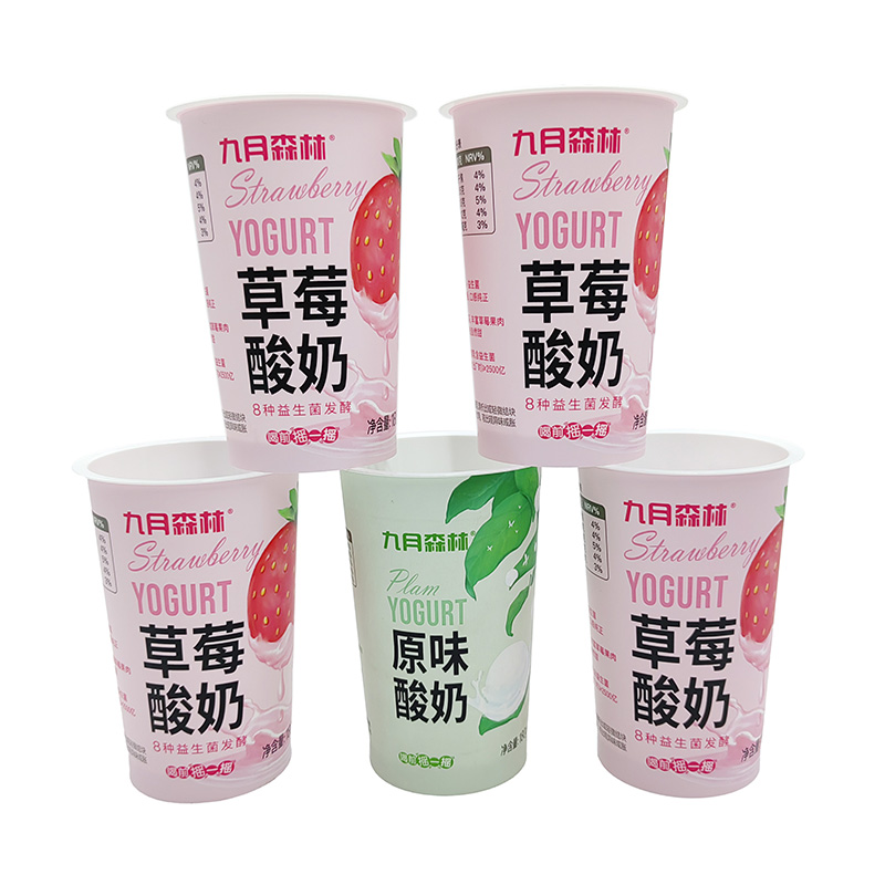 PP Kem nhựa Cap Cup Cup Yogurt